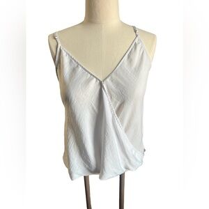 Naked Zebra white size M wrap tank top